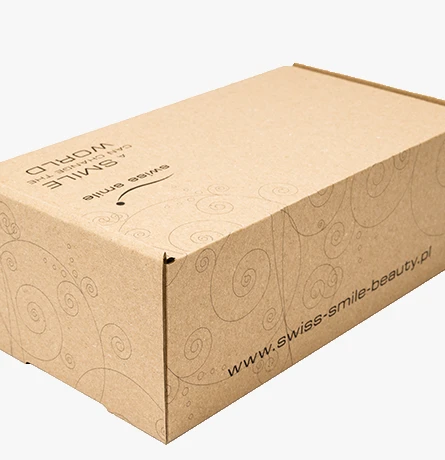 opakowanie z logo Swiss Smile wsparcie sprzedaży